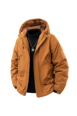 冲锋衣情侣户外登山服石墨烯发热内胆登山服滑雪加厚棉衣J90A-P60，男装夹克，星座1402-1