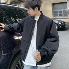 男士棒球服男秋款2025新款运动男生外套衣服夹克J5018P85，男装夹克，电商A157