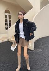 2022冬装新款假两件套衣加厚推荐，女装棉衣/棉服，蜜思优沫