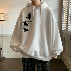 连帽卫衣男大码胖子帽衫大号运动服WY2461-P35图片