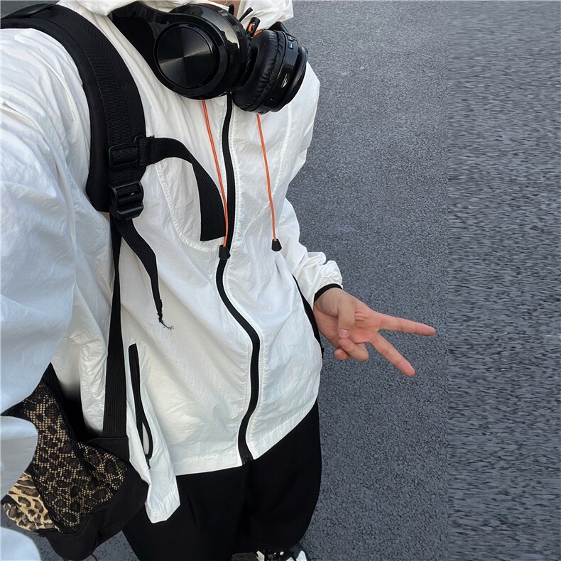 防晒衣薄款2023新款夏季户外运动冰丝宽松防晒服外套F024-P40,男装夹克,星座308B-2