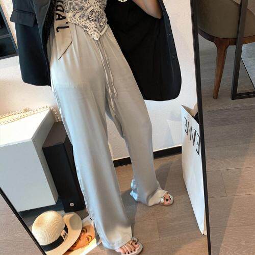 醋酸长裤，女装，XTZ style