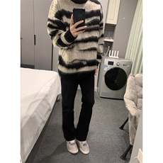 ！实物图片效果潮牌刷毛马海毛宽松百搭毛衣MY088-P53，男装针织衫/毛衣，星座313A(原308A-2)