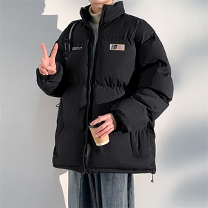 已注册白底抖音直播得物高品质宽松面包服羽绒棉外套棉衣M1103P65图片