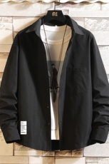 CS15045-P38长袖衬衫男士大码宽松衬衣男寸衫男寸衣，男装衬衫，电商A040A