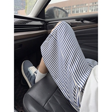 B221美式ins高街暗黑条纹短裤五分裤LK25471-特P18控38，男装牛仔裤，电商B221