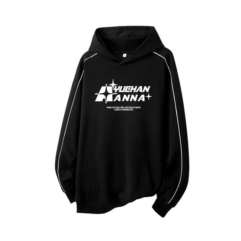 得物供货、复合重磅420克现货连帽卫衣宽松HD019-1-WYT25276-P45,男装卫衣,电商019-1