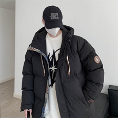 棉服男2025冬季新款宽松休闲连帽棉衣外套2399特P90控148，男装棉衣，电商A309
