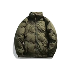 857B美式重磅加厚短款显高棉服男工装外套棒球服情侣款飞行夹克，男装夹克，星座308A-1（原309B-1）