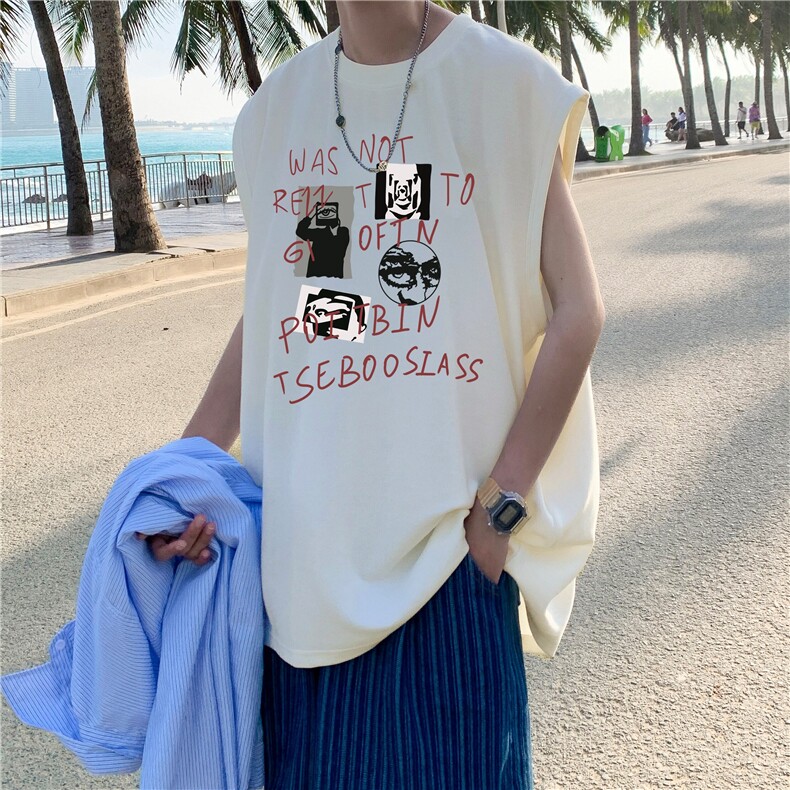 量大图低自动【有货】纯棉背心HD019-1-BX25114-P20,男装背心/马甲,电商019-1
