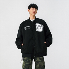 春装现货贴布刺绣棒球服XZ609-WT2350-特P90-148，男装夹克，星座609