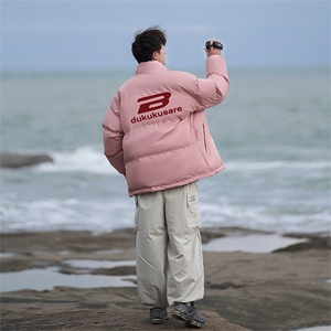 已注册港风直播抖音高品质男面包服羽绒棉宽松外套棉衣M1005P90图片