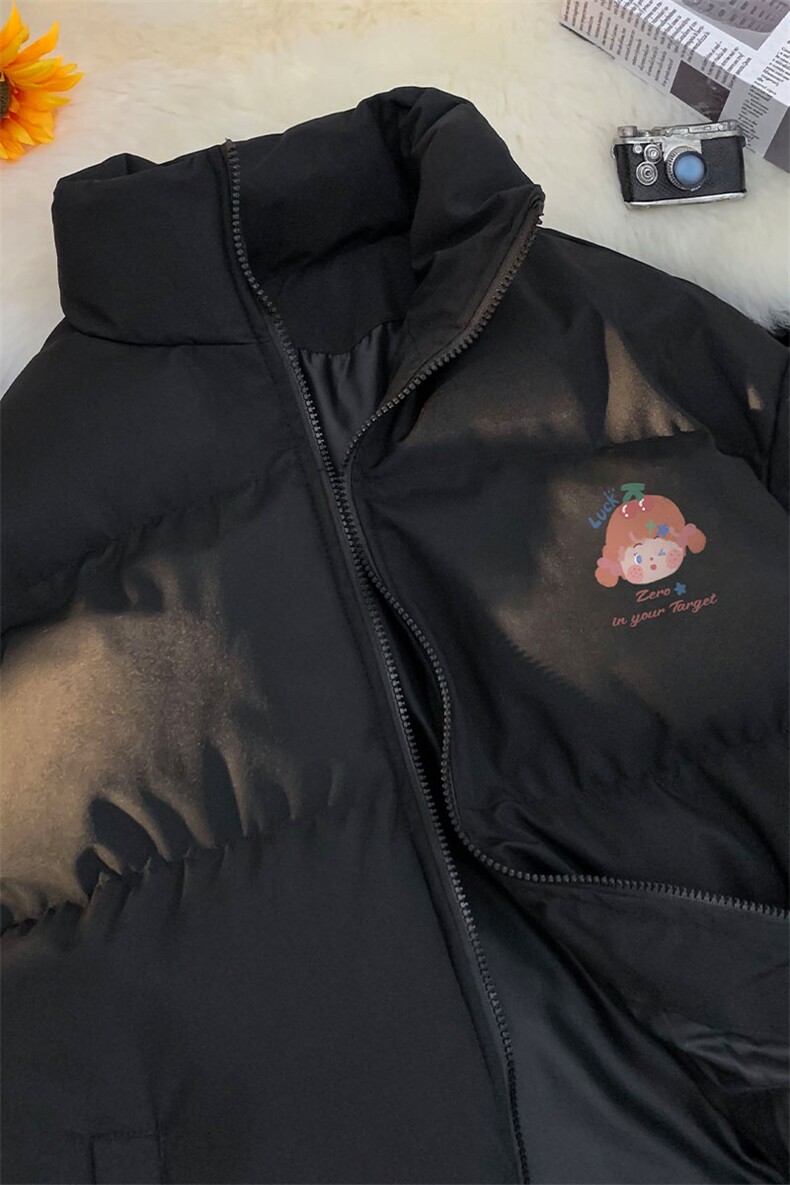 地毯冬季时尚百搭宽松字母印花潮流棉服外套MY62057P85控115,男装棉衣,电商A268