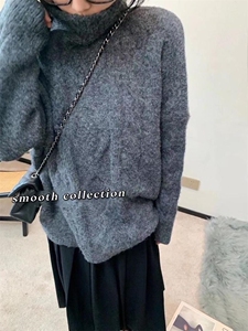 羊毛超厚实毛衣,女装针织衫/毛衣,SMOOTH