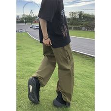 B221美式ins街头hiphop宽松工装休闲裤子LK23122-P65控88，男装休闲裤，电商B221