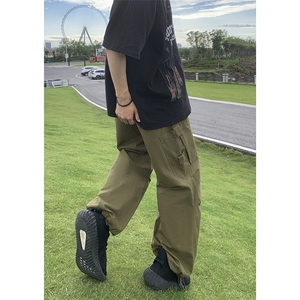 B221 美式ins街头hiphop宽松工装休闲裤子 LK23122-P65 控88图片