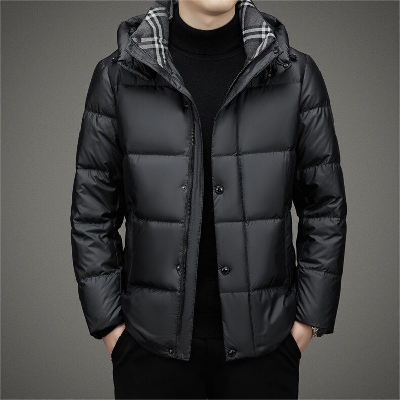 BHYL9220钱塘2020-2冬季厚款商务休闲保暖百搭中年男士羽绒服P280,男装羽绒服,钱塘207-2