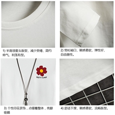 BT40257-P30半高领长袖t恤男大码内搭打底衫男网格，男装T恤，电商A040A