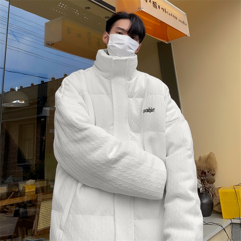 M40-P85美式立领宽松型潮牌面包服棉衣,男装棉衣,星座1501-1
