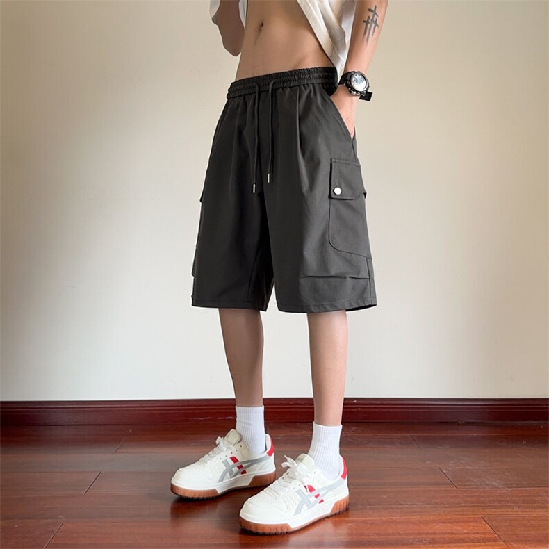 ！2026夏季新款男士工装短裤百搭情侣潮牌五分裤DK320特P35,男装休闲裤,电商B220