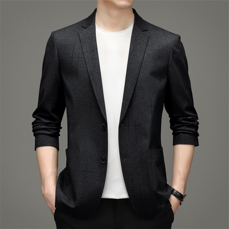 BF2505钱塘2020-2中青年男士商务休闲百塔简约西服外套P260图片