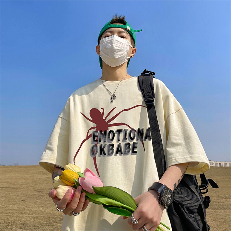 数据超好 220克重磅美式潮牌短袖t恤T1199-P28直播有280克品质P35图片