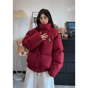 MY988-P80 美式满天星棉服男款冬季外套潮牌痞帅棉袄面包服棉衣图片