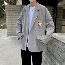 XZ213-19XZ05-P88控108港风大码oversize痞帅高级感潮牌轻熟西服，男装西服，星座213