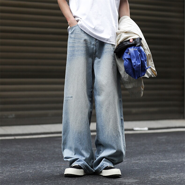 903-NB52-特P68【S-XXL】冰蓝牛仔裤！3,男装牛仔裤,星座903