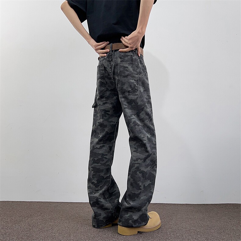 美式复古休闲潮牌迷彩裤男款工装裤男女K0721-P43,男装工装外套,星座308B-2