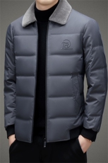 BAMJ-8915钱塘2020-2中年男士冬季厚款商务休闲翻领羽绒服P195，男装羽绒服，钱塘207-2