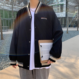 新款上市潮牌男女春季上衣宽松休闲夹克外套CYJK2126-P45