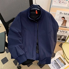 2026春秋新款短款飞行夹克男立领棒球服美式复古防风休闲工装外套，男装夹克，星座601-1