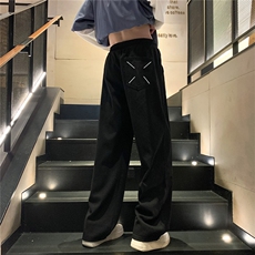 k1012-p50-控68M-5XL美式高阶黄泥拉链宽松大码牛仔裤cityboy，男装牛仔裤，星座116