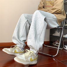 电商DSA028-KBWK02P50新款百搭纯色休闲卫裤长裤男限价78，男装休闲裤，电商A028