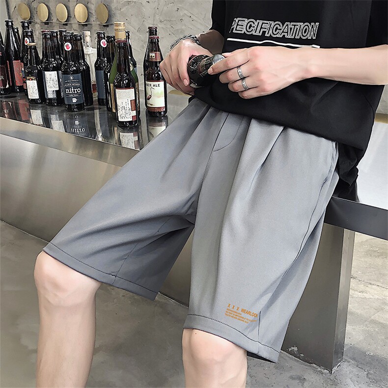 2023春上新短裤百搭冰丝休闲五分裤DK518-特批16,男装休闲裤,星座718-1