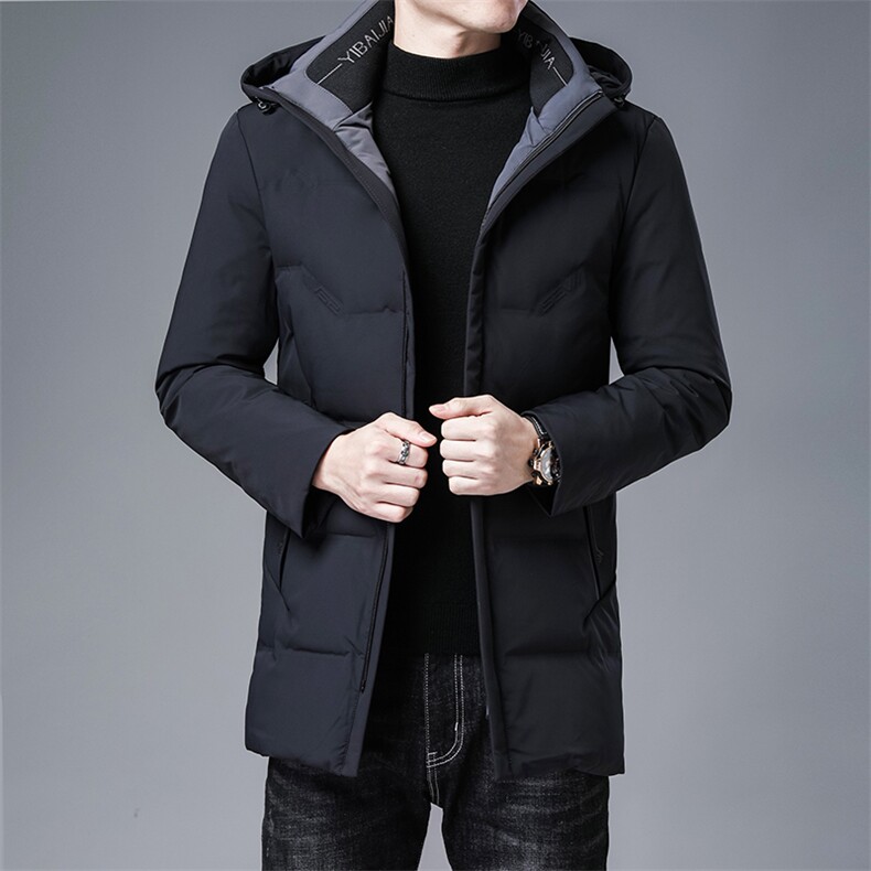 羽绒服男士连帽可脱卸冬季保暖宽松休闲羽绒外套KCN98008-48-P330，男装羽绒服，电商B212（原钱塘6029）