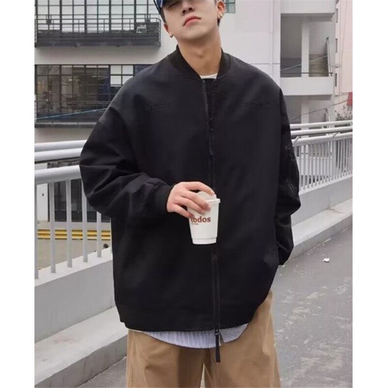 双层加厚刺绣夹克美式复古飞行员春秋冬季休闲上衣外套JA28,男装夹克,星座1116A（原606A-3）