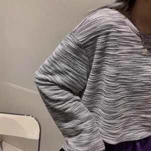 慵懒风宽松上衣图片