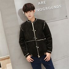 T741/80羊羔毛刺绣小鹿棉衣，男装棉衣，星座1904A