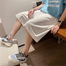 1港风休闲大码M-5XL运动日系原宿潮流五分裤男中裤DK751P18控29，男装牛仔裤，星座226-2