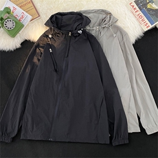 防晒衣服男夏天冲锋衣户外钓鱼外套潮牌潮流夏季薄款夹克F020-P40，男装夹克，星座308B-1