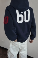 美式重磅字母刺绣连帽开衫卫衣男女cp198-特p85，男装卫衣，电商B371