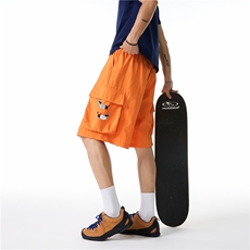 2025夏季新款腊肠狗工装口袋速干宽松短裤B315-K25568-特p30控58，男装休闲裤，电商B315