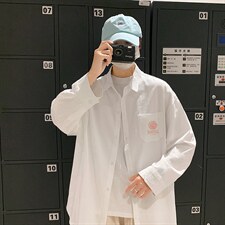 CS15237-P38长袖衬衫男士大码宽松衬衣男寸衫男寸衣,男装衬衫,电商A040