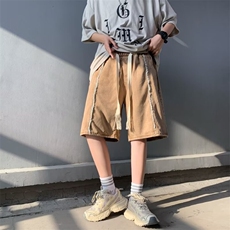牛仔短裤男韩版潮流高街帅百搭2024夏季新款ins五分裤RK1659-P37，男装牛仔裤，星座412-3