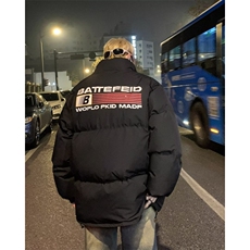 羽绒服女2025冬季韩版宽松bf复古棉服加厚保暖短款立领棉衣外套潮，男装棉衣，星座1013