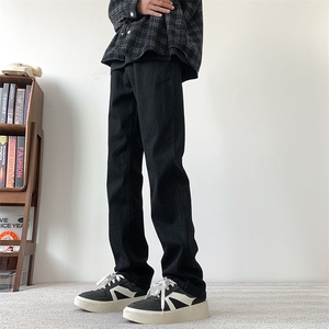 抖音现货 纯黑色弹力显高牛仔裤 310A-2 BK301 P50 控78图片
