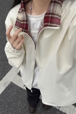 2025秋季新款港风女模库存5W件可二开夹克M-5XHJ25189-特P29，男装夹克，电商A022