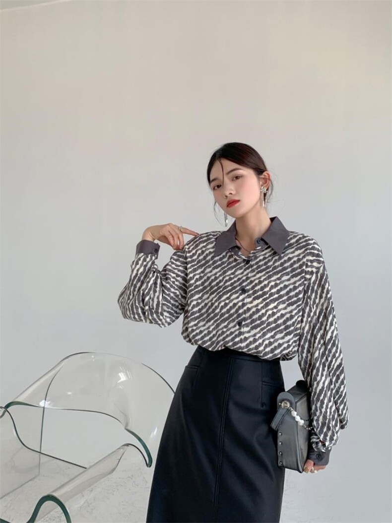 现货，秋款衬衣，其它，精典蓝月